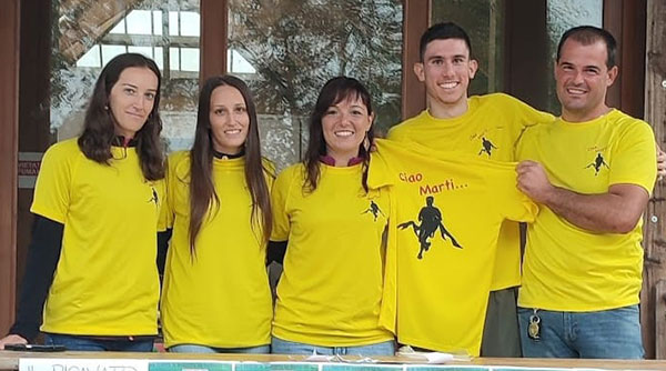 Il team del Trofeo Ciao Marti